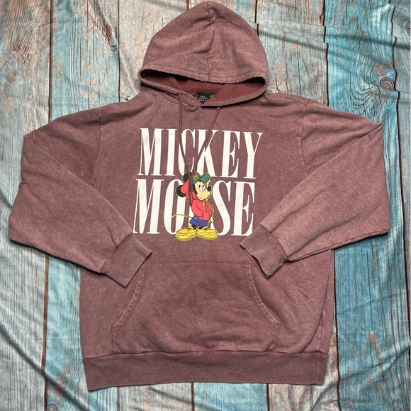 Disney Mickey Mouse Other - Disney Mickey Mouse mineral-washed graphic hoodie